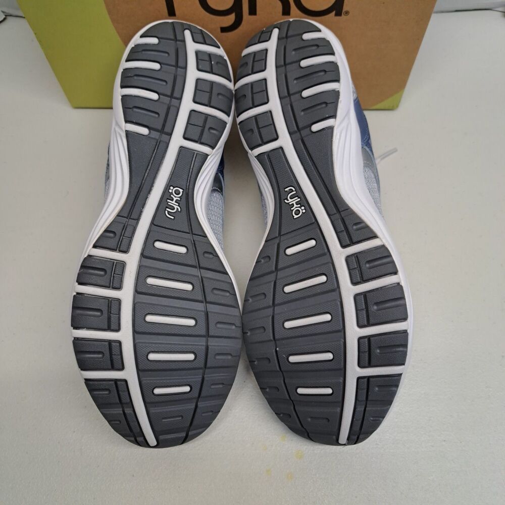 Ryka Dash Womens 11W Walking Sneakers Blue Leather - Picture 5 of 6